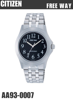 乐天海外销售 J-Shop 太阳能手表 AA93-0007 集合时尚与实用