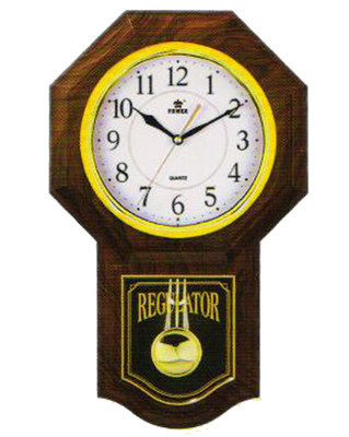 工艺平摆挂钟PW6126批发销售解析